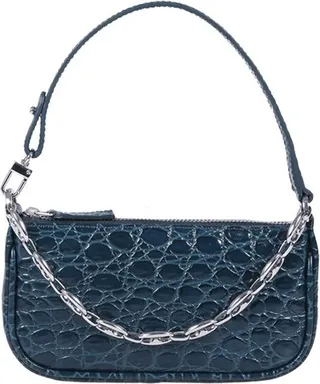 By Far Rachel Chain-Linked Shoulder Bag