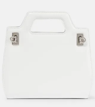 Wanda Mini leather tote bag