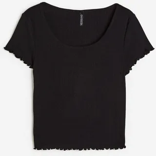 Pointelle Jersey Top