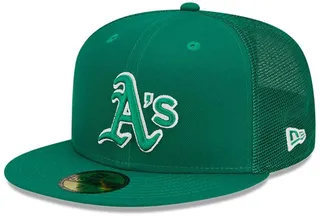 Men's Green Oakland Athletics 2022 St. Patrick's Day On-Field 59FIFTY Fitted Hat