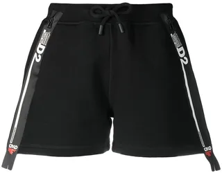 Logo-Tape Track Shorts