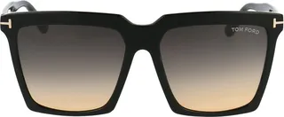 Tom Ford Eyewear Sabrina Oversized-Frame Sunglasses