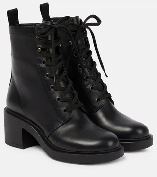 Foster leather ankle boots