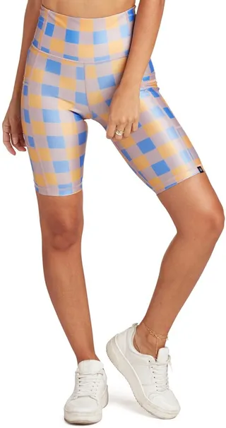 Sublimation Check Pocket Bike Shorts
