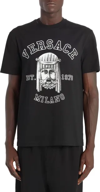 Mask Logo Graphic Tee