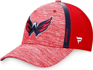 Men's Fanatics Branded Red Washington Capitals Defender Flex Hat