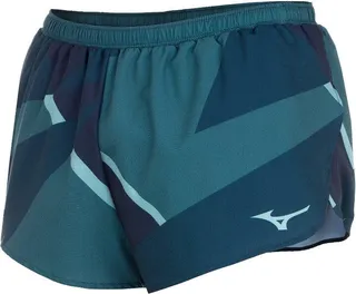 Mizuno Men's Printable 2 Inch Short Mens Size Medium In Color 21.Run.Hydro (Sm69)