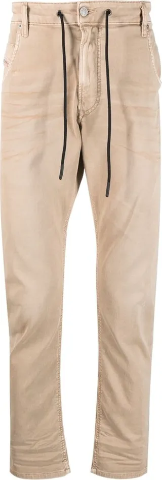 "Krooley" tapered-leg jeans