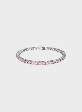 Matrix Rhodium Plated Bracelet