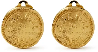 Vintage 31 Rue Cambon Clip On Earrings - Small