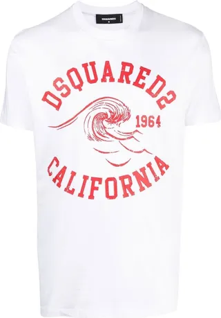graphic-print short-sleeve T-shirt