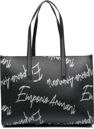 Logo-Print Tote Bag