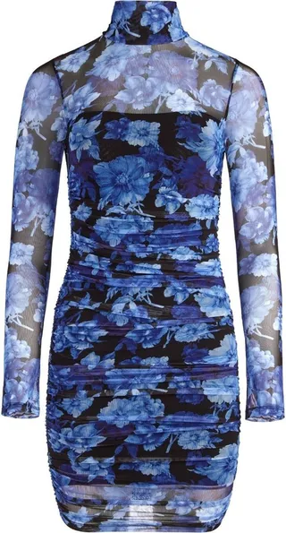Delora floral-print dress
