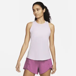 Nike Women's Dri-FIT One Luxe Standard Fit Tank Top in Purple