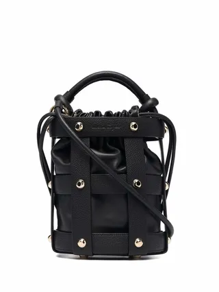 Studded Cage Detail Tote