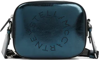 Stella McCartney Small Metallic Zipped Camera Bag