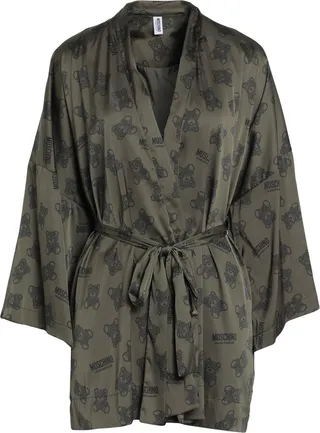 Dressing Gown Or Bathrobe Military Green