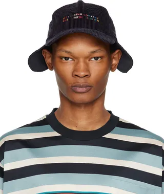 Pop Trading Company Navy Paul Smith Edition Cap