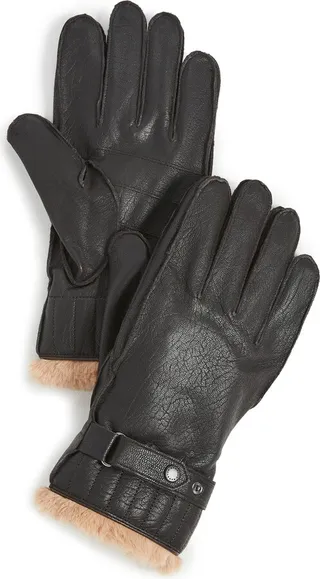 Barbour Leather Utility Gloves