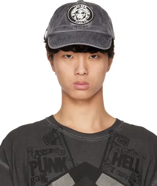 99%IS- Gray Our Faith Patch Washed Cap