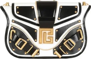 Blaze bag in smooth two-tone leather