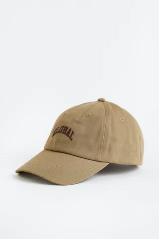Cotton Cap with Embroidery