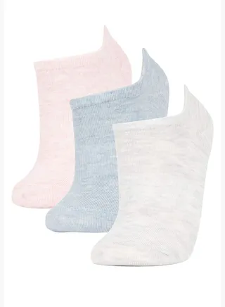 3 Pack Woman Low Cut Step Socks