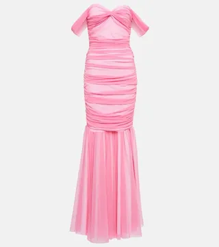 Walter off-shoulder maxi dress