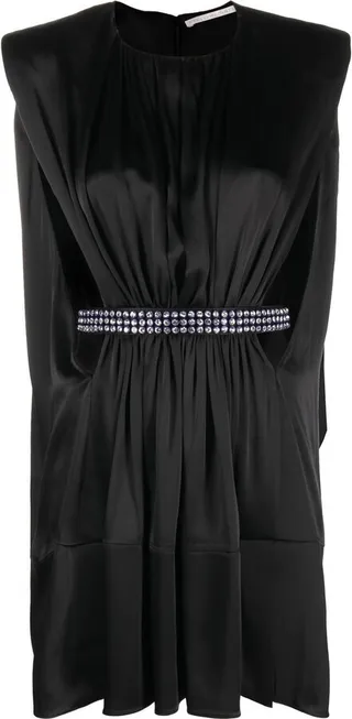 Cut-Out Belted Minidress