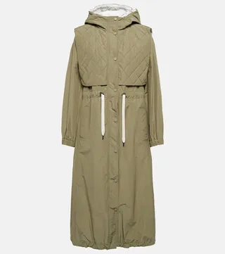 Hooded parka
