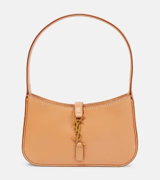 Le 5 a 7 Mini leather shoulder bag