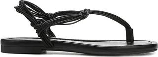 Deja Leather Thong Sandals