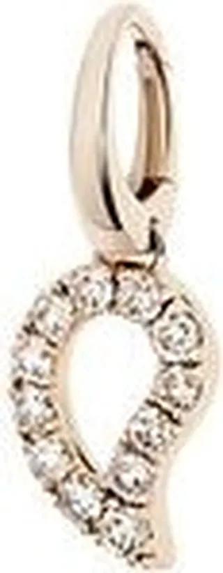 Tamara charm in 18k gold and diamonds