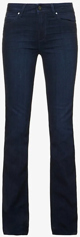 Womens Lana Manhattan Boot Slim-fit High-rise Stretch-denim Jeans