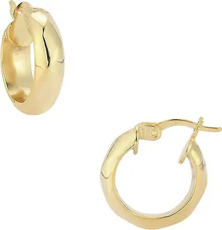 Sterling Silver Huggie Earrings