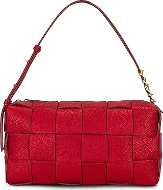 Bottega Veneta Cassette Camera Bag in Red