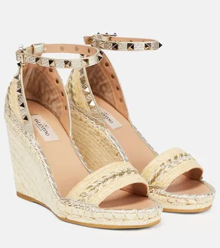 Rockstud espadrilles