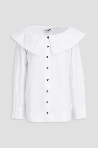 Cotton-poplin shirt