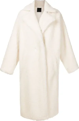 Faux-Fur Long Coat