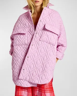 Devilish Padded Shirt Jacket