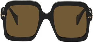 Gucci Black Square Sunglasses