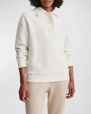Andale Button-Front Sweatshirt