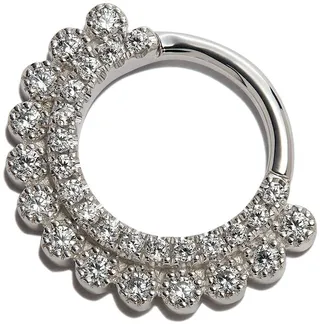 18kt white gold Apsara Clicker earring