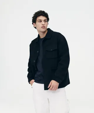 Wool Cashmere Car Coat