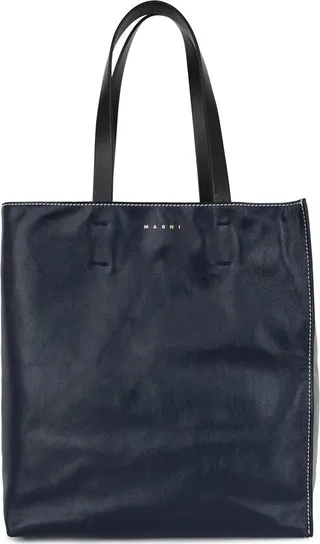 Marni Logo-Embossed Tote Bag