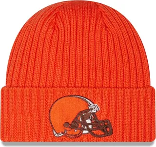 Men's Orange Cleveland Browns Core Classic Cuffed Knit Hat