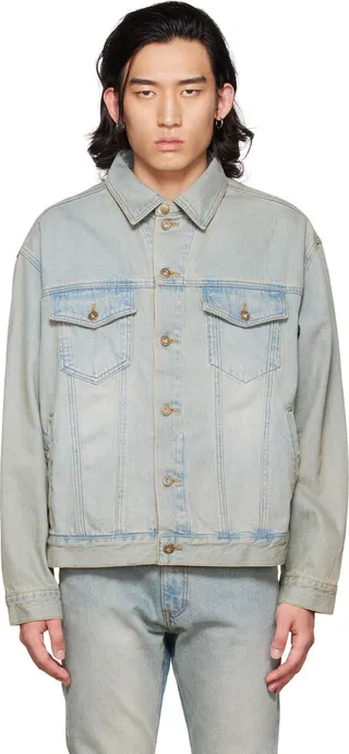 DRAE SSENSE Exclusive Blue Denim Jacket