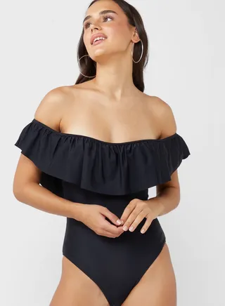 Off Shoulder One Piece