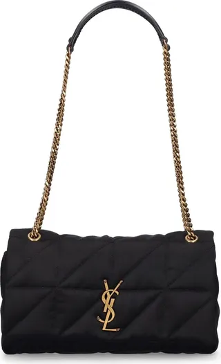 Jamie medium satin shoulder bag