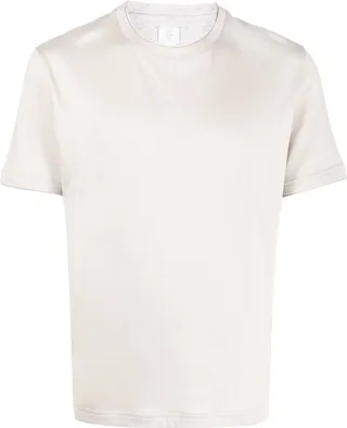 layered short-sleeve T-shirt